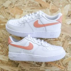 Peach Air - Force 1 Custom -Sneakers Boutique IMG 4267copie