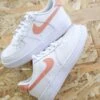Peach Air - Force 1 Custom -Sneakers Boutique IMG 4268copie