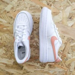 Peach Air - Force 1 Custom -Sneakers Boutique IMG 4269copie