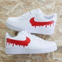 Drip Rouge - Air Force 1 Custom