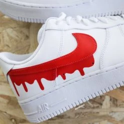 Drip (couleur Au Choix) - Air Force 1 Custom (enfant) 13 Drip (couleur Au Choix) - Air Force 1 Custom (enfant) -Sneakers Boutique IMG 4273copie