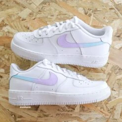 Swoosh Dégradé - Air Force 1 Custom -Sneakers Boutique IMG 4399copie