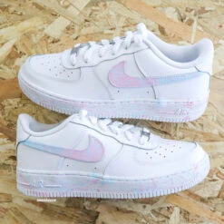 Splash Pastel - Air Force 1 Custom -Sneakers Boutique IMG 4434copie