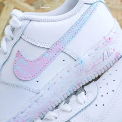Splash Pastel - Air Force 1 Custom -Sneakers Boutique IMG 4436copie