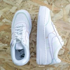 Pastel Lines - Air Force 1 Shadow Custom -Sneakers Boutique IMG 4462copie