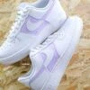 Dual Lila - Air Force 1 Custom -Sneakers Boutique IMG 4547copie