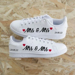 Mrs & Mrs - Stan Smith Custom Mariage