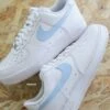 Unc Blue Swoosh - Air Force 1 Custom -Sneakers Boutique IMG 5135copie