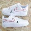 MJ Silhouette - Air Force 1 Custom -Sneakers Boutique IMG 5274copie