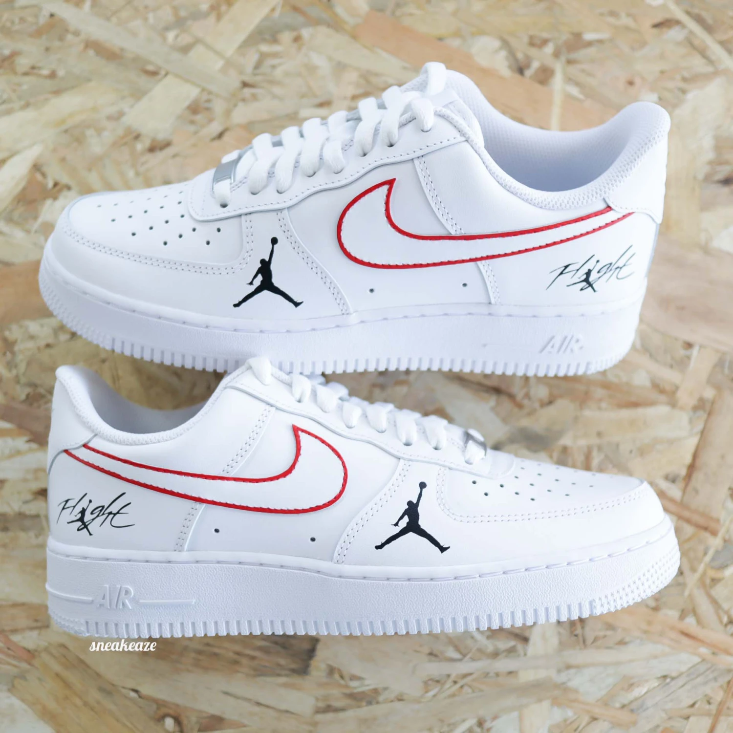 MJ Silhouette - Air Force 1 Custom 3 MJ Silhouette - Air Force 1 Custom