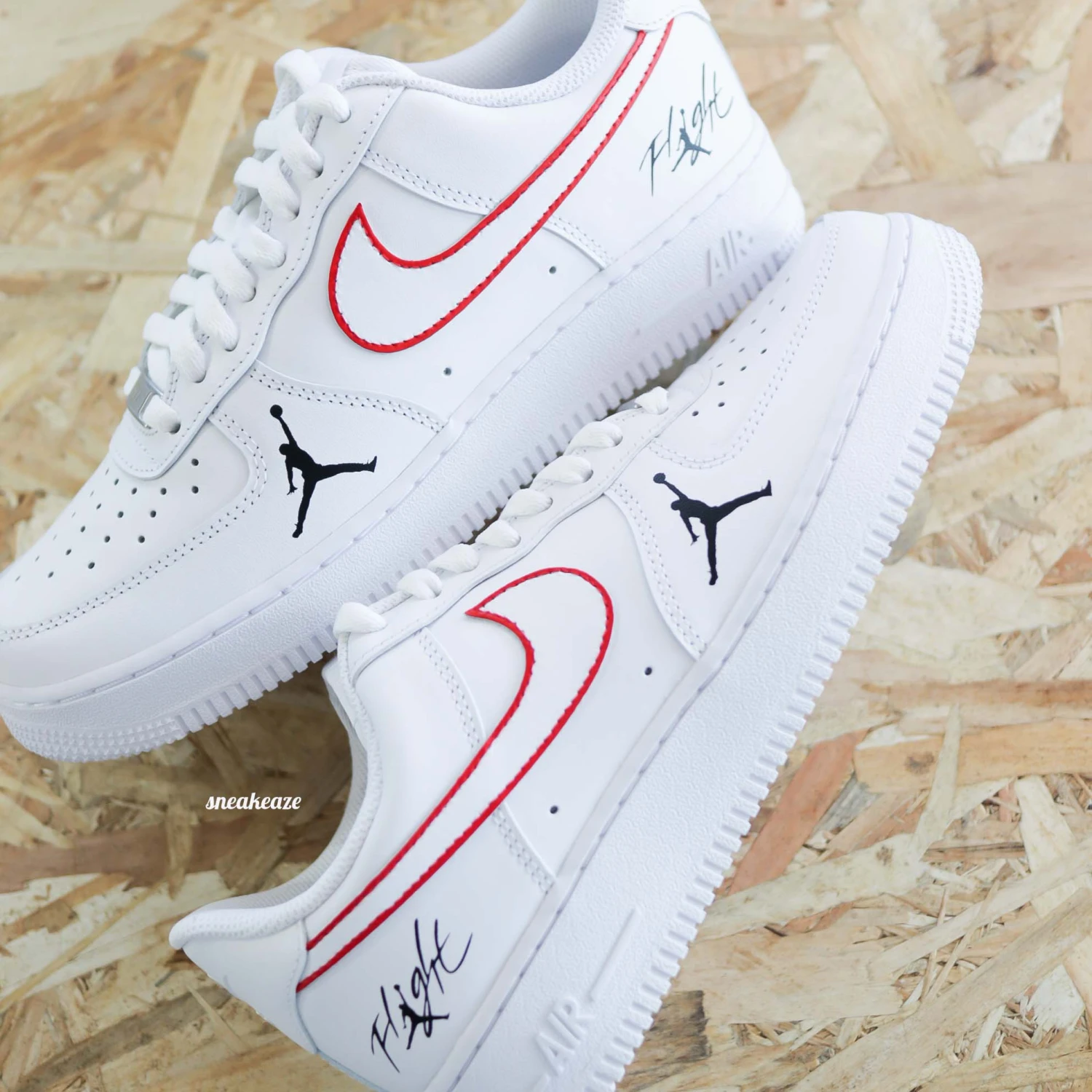 MJ Silhouette - Air Force 1 Custom 8 MJ Silhouette - Air Force 1 Custom - Image 6