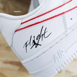 MJ Silhouette - Air Force 1 Custom 20 MJ Silhouette - Air Force 1 Custom -Sneakers Boutique IMG 5276copie