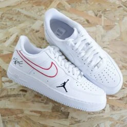 MJ Silhouette - Air Force 1 Custom 22 MJ Silhouette - Air Force 1 Custom -Sneakers Boutique IMG 5278copie