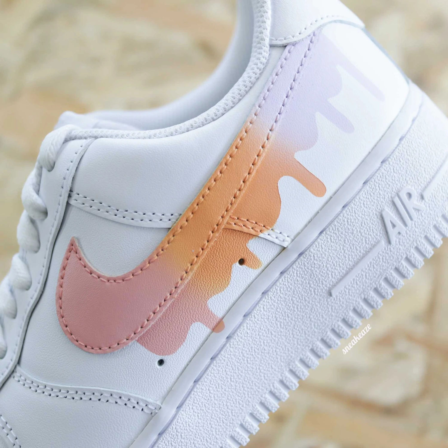 Drip Dégradé - Air Force 1 Custom 7 Drip Dégradé - Air Force 1 Custom - Image 5