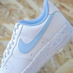 Splash (couleur Au Choix) - Air Force 1 Custom -Sneakers Boutique IMG 5405copie2 5402cdf1 d143 474c 81c2 39694fa9394c