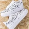Classic Sketch - Air Force 1 Custom -Sneakers Boutique IMG 6355copie