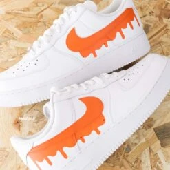 Drip Orange - Air Force 1 Custom