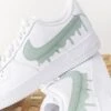 Drip Vert De Gris - Air Force 1 Custom -Sneakers Boutique IMG 6457copie
