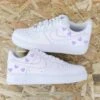 Silhouette Coeurs Pastel (couleur Au Choix) - Air Force 1 Custom -Sneakers Boutique IMG 6599copie2