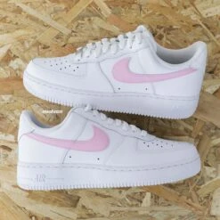 Pastel Swoosh (couleur Au Choix) - Air Force 1 Custom -Sneakers Boutique IMG 6644copie