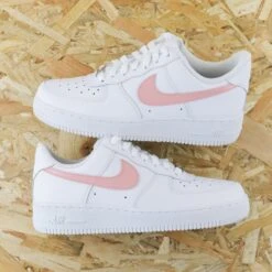 Pastel Swoosh (couleur Au Choix) - Air Force 1 Custom -Sneakers Boutique IMG 8193 1