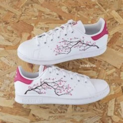 Sakura Cherry Blossom (couleur Au Choix) - Stan Smith Custom (enfant)