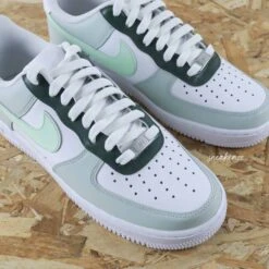 Sage Green - Air Force 1 Custom -Sneakers Boutique IMG 9837copie