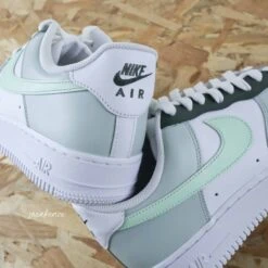 Sage Green - Air Force 1 Custom -Sneakers Boutique IMG 9838copie