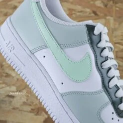 Sage Green - Air Force 1 Custom -Sneakers Boutique IMG 9839copie