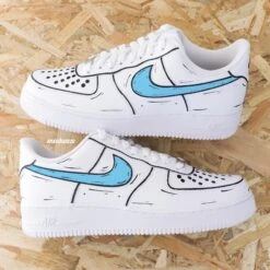 Color Sketch (couleur Au Choix) - Air Force 1 Custom