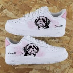 Cheval Aquarelle (Animal Au Choix) - Air Force 1 Custom -Sneakers Boutique IMGqaz 0947copie2