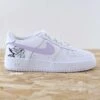 Hibiscus (couleur Au Choix) - Air Force 1 Custom -Sneakers Boutique af1 sneakeaze hibiscus lila pastel