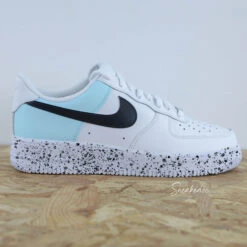 Color Block Splash (couleur Au Choix) - Air Force 1 Custom 12 Color Block Splash (couleur Au Choix) - Air Force 1 Custom -Sneakers Boutique aqua 5L4nnA3262copie2
