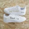 Just Married Beige Et Noir - Stan Smith Custom -Sneakers Boutique autumnnovember