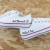 Just Married Et Prénoms - Converse Custom Mariage -Sneakers Boutique chocolate 5L4A2507copie2