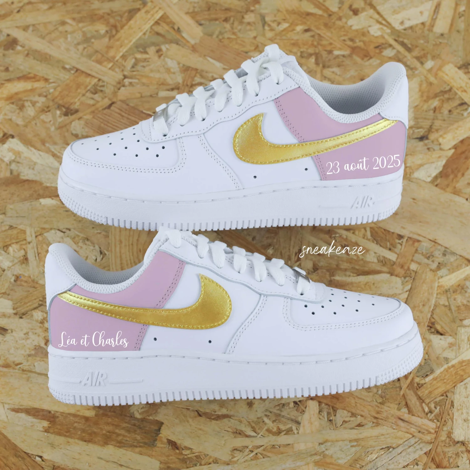 Color Block Mariage - Air Force 1 Custom 4 Color Block Mariage - Air Force 1 Custom - Image 2