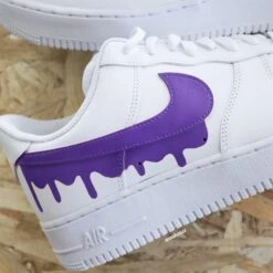 Drip (couleur Au Choix) - Air Force 1 Custom (enfant) 17 Drip (couleur Au Choix) - Air Force 1 Custom (enfant) -Sneakers Boutique dripviolet
