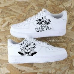 Son Goku - Air Force 1 Custom -Sneakers Boutique goku vegeta 3