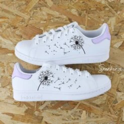 Pissenlit - Stan Smith Custom -Sneakers Boutique pissenlitlila