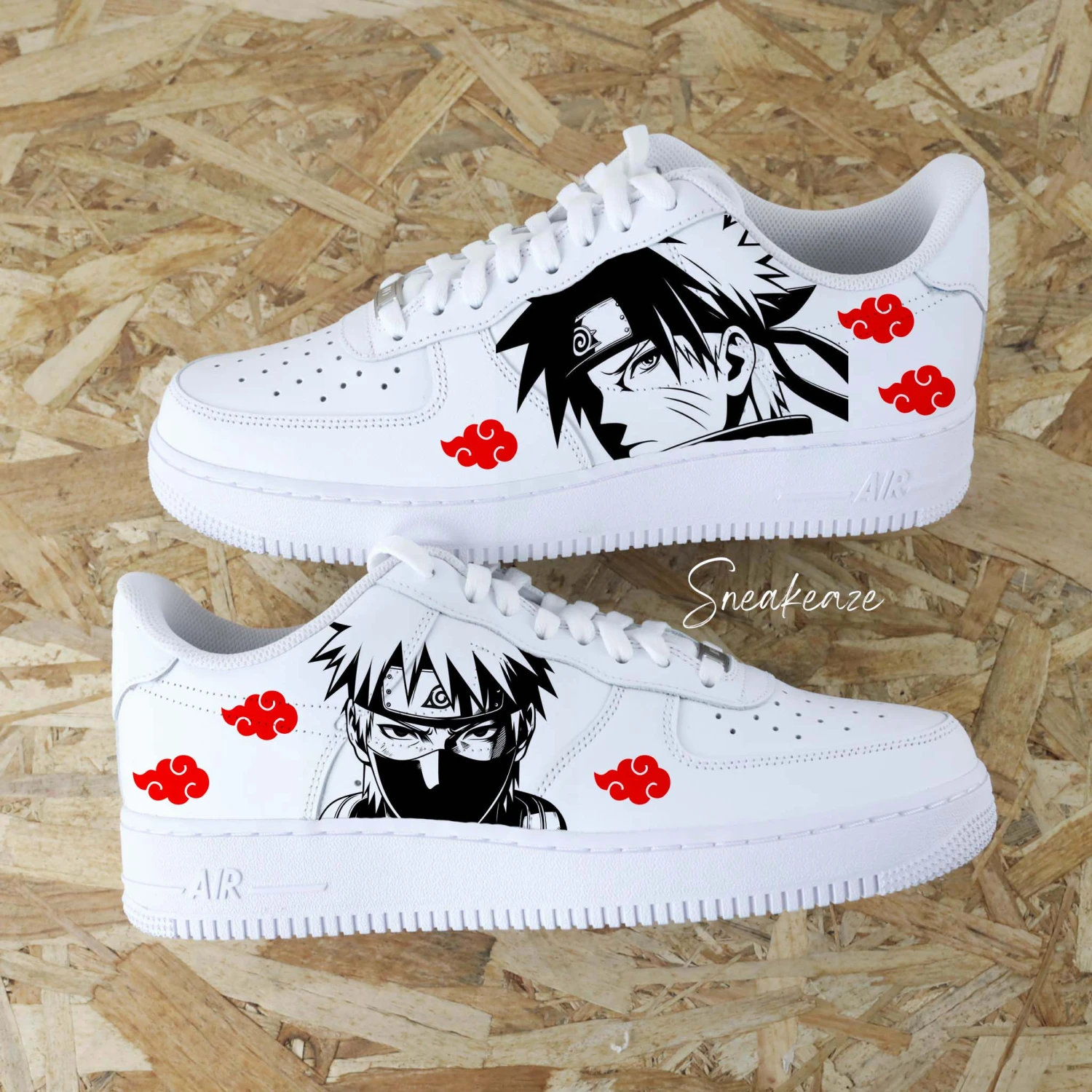 Naruto (personnage Au Choix) - Air Force 1 Custom 3 Naruto (personnage Au Choix) - Air Force 1 Custom