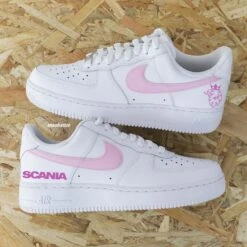 Scania - Air Force 1 Custom -Sneakers Boutique scaniarosemockup