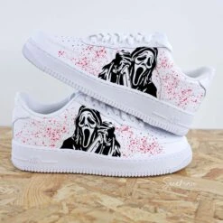 Jason Voorhees - Air Force 1 Custom -Sneakers Boutique scream 5L4A3210copie2