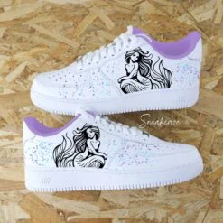 Sirène - Air Force 1 Custom -Sneakers Boutique sirene toilelila