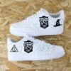 Serpentard Harry Potter (maison Au Choix) - Air Force 1 Custom 1 Serpentard Harry Potter (maison Au Choix) - Air Force 1 Custom -Sneakers Boutique slytherinmockup 1
