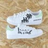 L'amour En Vélo - Stan Smith Custom Mariage 2 L'amour En Vélo - Stan Smith Custom Mariage -Sneakers Boutique stanmentheOctoberTwilight