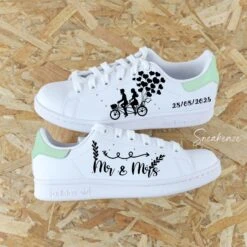L'amour En Vélo - Stan Smith Custom Mariage