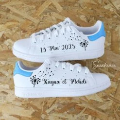 Bohème - Stan Smith Custom -Sneakers Boutique stanpalebluecopie a8145cd7 7897 4116 986c d7d97a323267