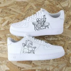 Son Goku - Air Force 1 Custom -Sneakers Boutique vegeta